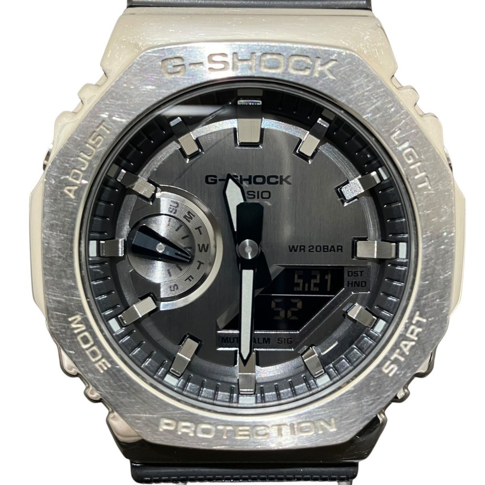 Casio G-SHOCK watch, GM-2100, total weight 72.0g, stainless steel and resin c...